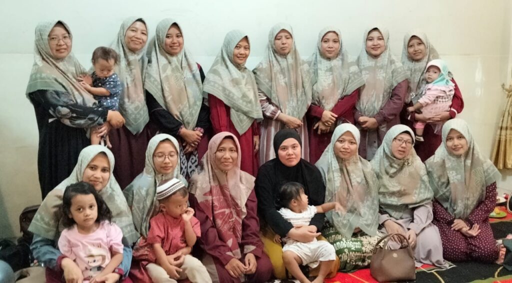 JQHNU Putri Depok Gelar Rutinan Simaan Al-Qur’an Bulanan di Pancoran Mas