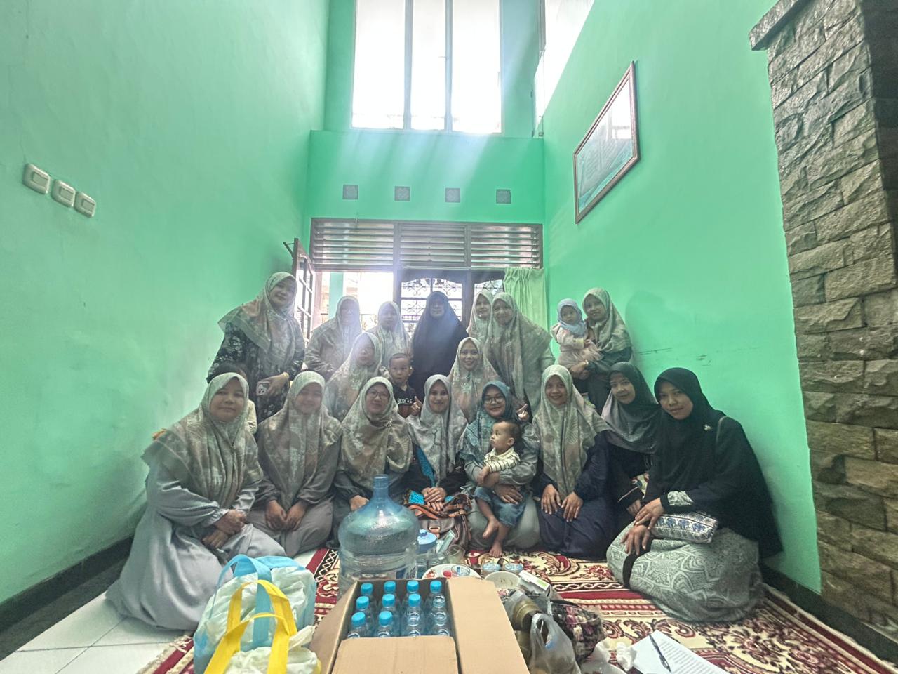 JQHNU Putri Depok Hadiri Undangan Khotmul Qur’an dan Doa Bersama untuk Almarhum-Almarhumah Keluarga Bapak H. Handoko